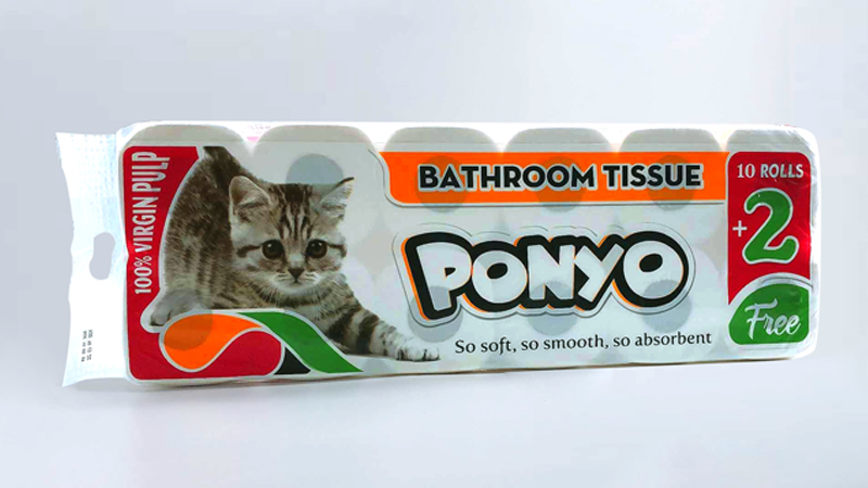 GIẤY 3 LỚP PONYO LỐC 12 CUỘN