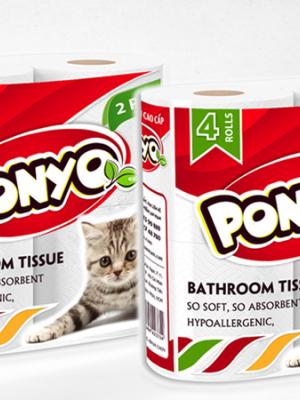 GIẤY PONYO LỐC 4 CUỘN