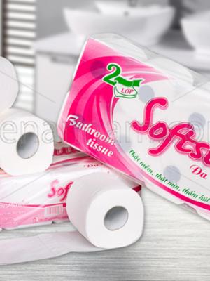GIẤY SOFTSILK 10 CUỘN/ LỐC
