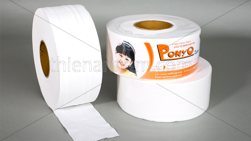 GIẤY VỆ SINH CUỘN LỚN JB700-LỤA