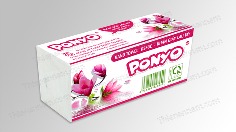 KHĂN GIẤY LAU TAY 2 LỚP