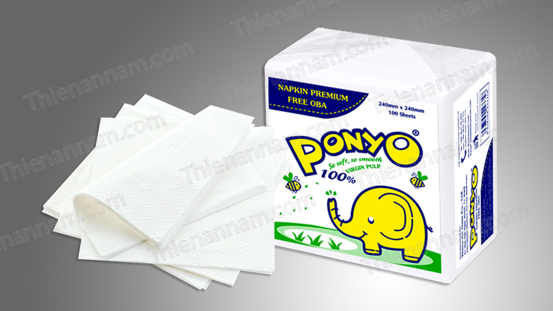 KHĂN ĂN NAPKIN CON VOI 24