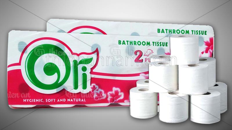 GIẤY 2 LỚP ORI 10 CUỘN/ LỐC