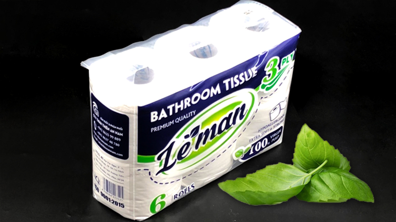 GIẤY LEMAN 6 CUỘN/LỐC - 10 LỐC/1 CÂY