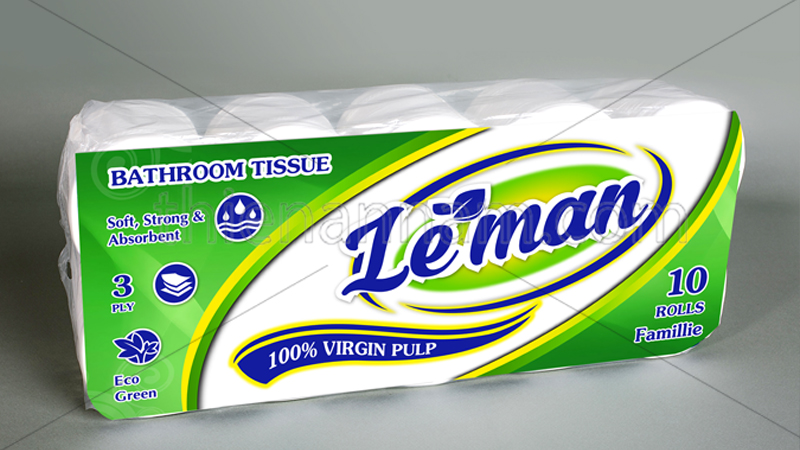 LEMAN 10 XANH LÁ 10 CUỘN/TÚI