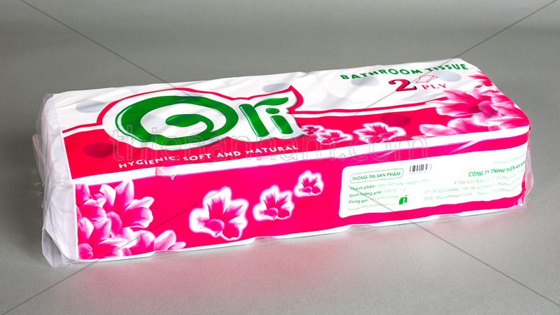 GIẤY 2 LỚP ORI 10 CUỘN/ LỐC